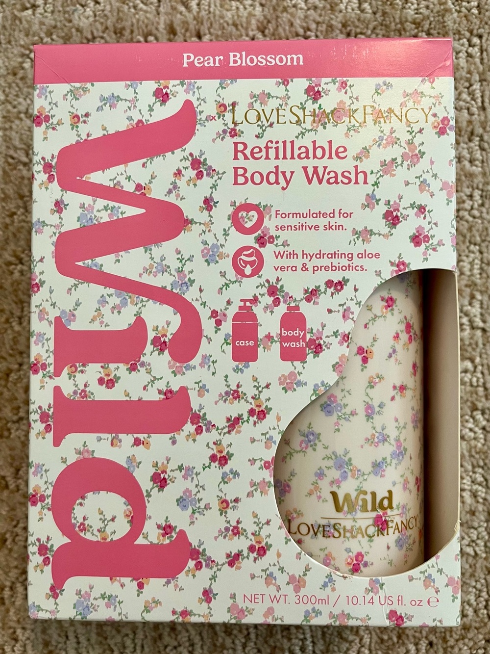 Wild LOVESHACKFANCY Refillable Body Wash Pear Blossom 10.14oz Love Shack Fancy